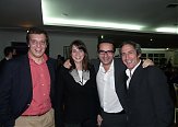 A boa disposição com Pedro Oliveira, José Coimbra e namorada, e António José Pinto